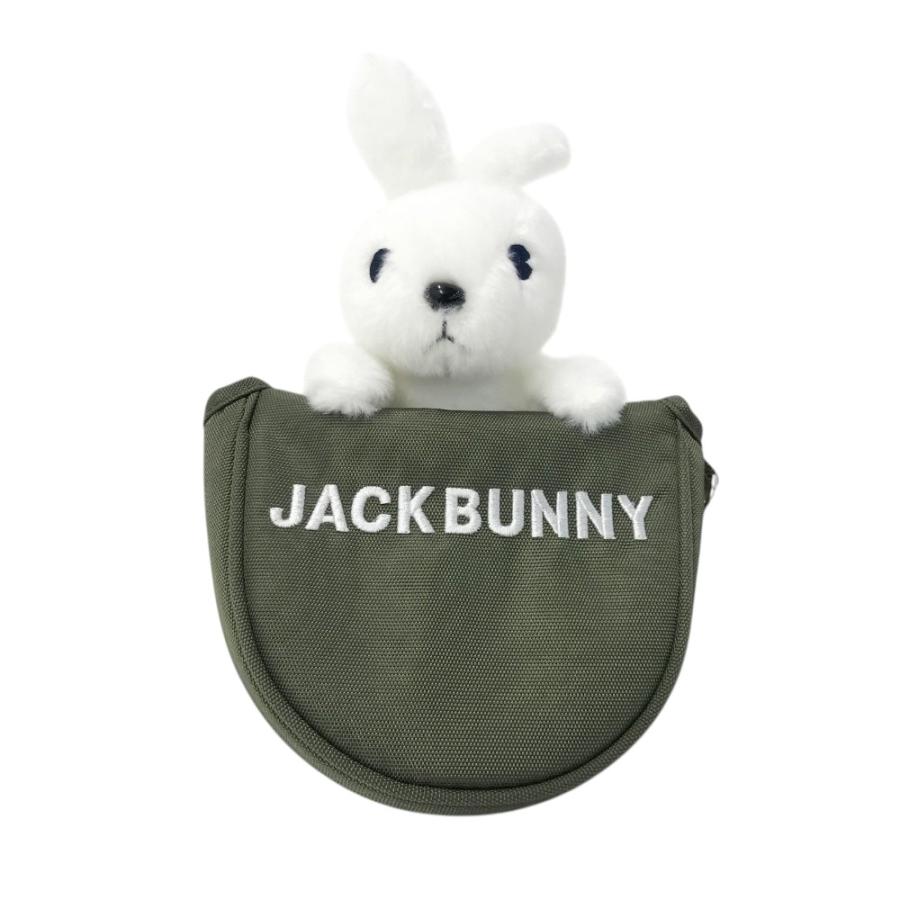 JACK BUNNY ジャックバニー  パターカバー マレット型 うさぎ  カーキ系 PT [240101426692] ゴルフウェア ストスト 新品】JACK BUNNY ジャックバニー パターカバー マレット型
