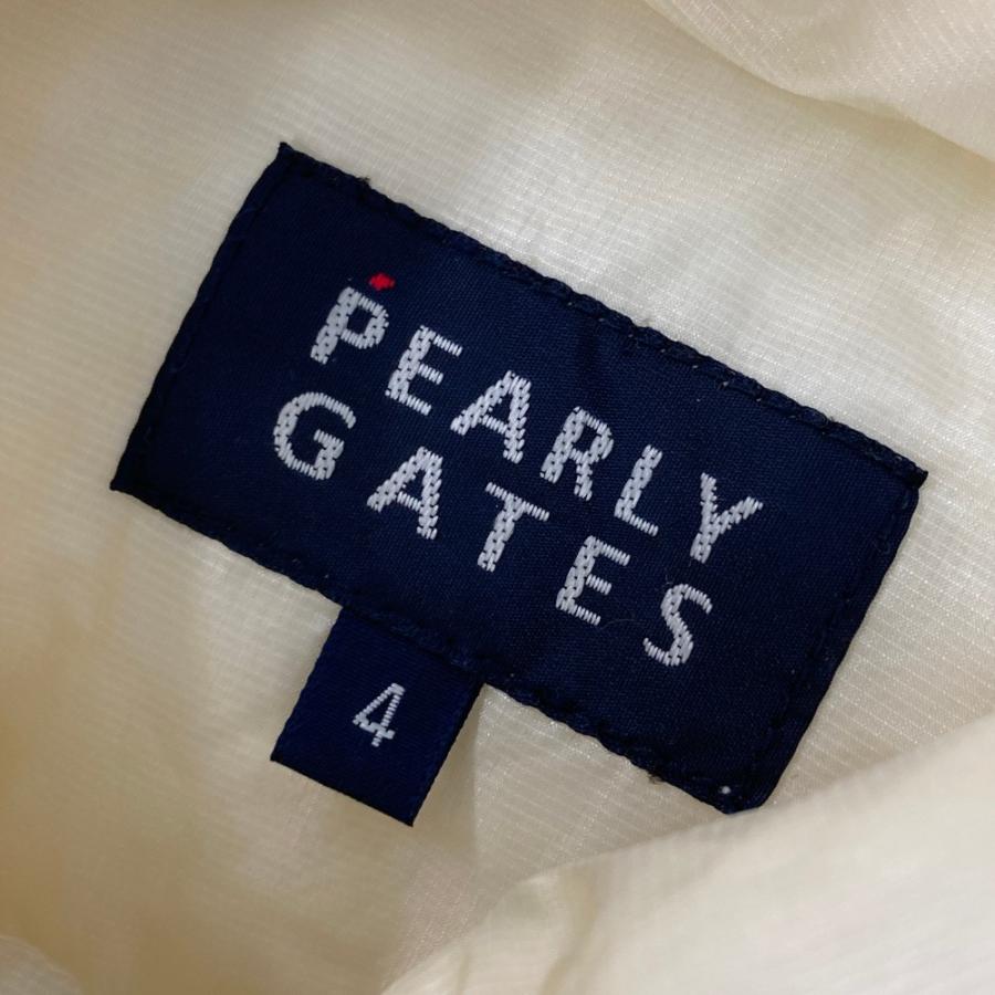 パーリーゲイツ　2way ダウンジャケット　ホワイト　4 PEARLY GATES パーリーゲイツ 2WAY ダウンジャケット ホワイト系 4