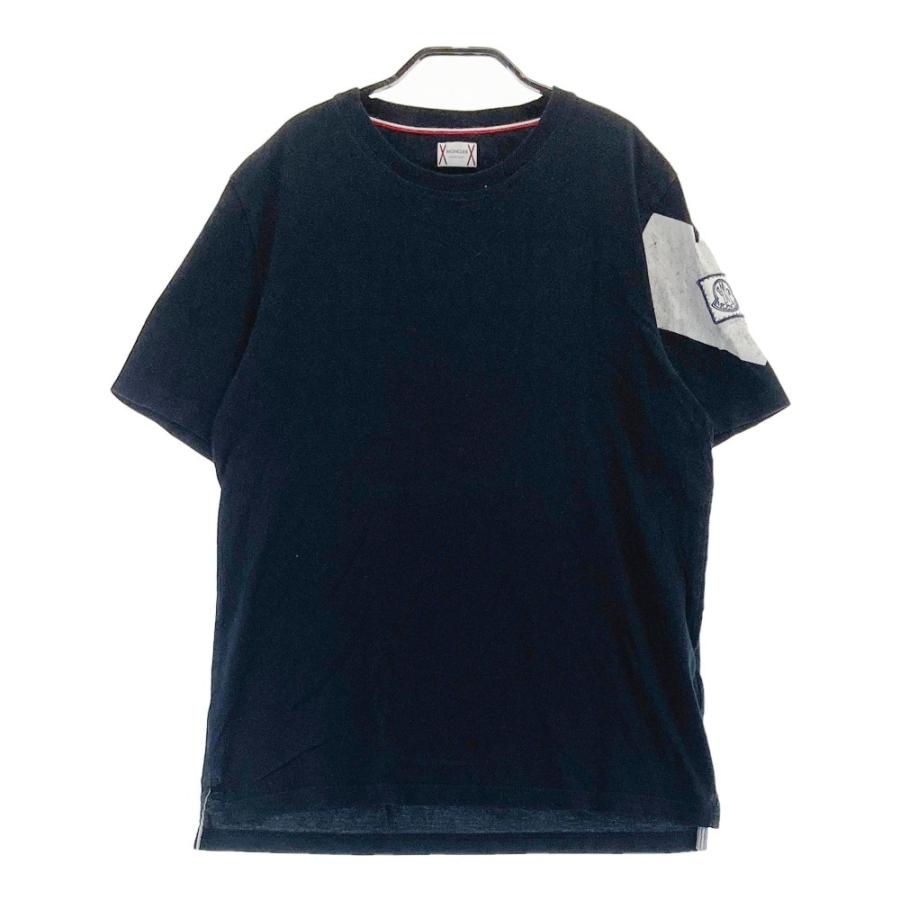 MONCLER モンクレール C13918007050 半袖Tシャツ ネイビー系 M メンズ 