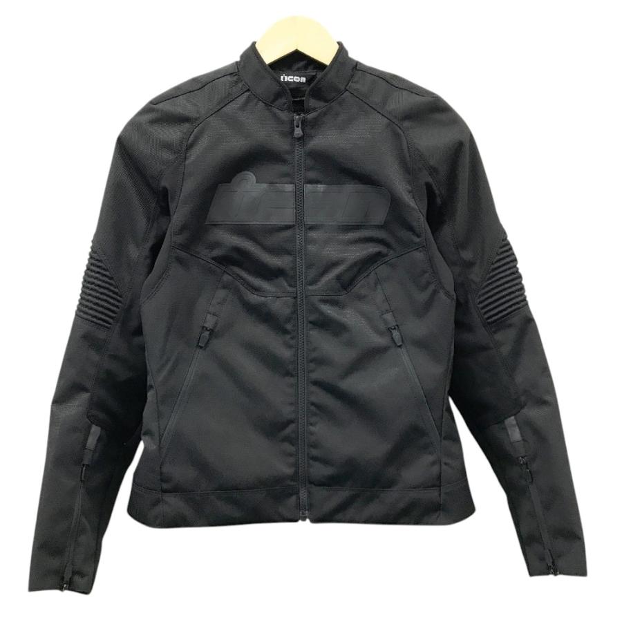 icon アイコン WOMENS OVERLORD3 JACKET ブラック系 SM バイクウェア