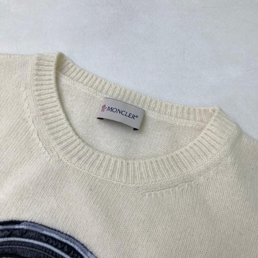 MONCLER モンクレール G20939C00019 カシミヤ混 ウールニットセーター
