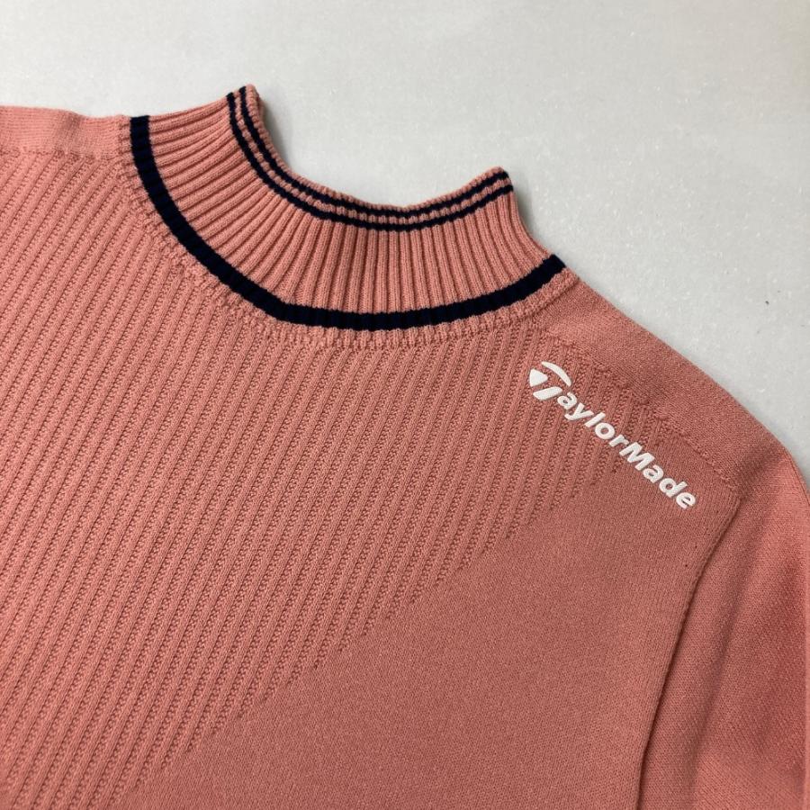 TaylorMade ピンク セーター Lサイズ TAYLOR MADE テーラーメイド ニットセーター ピンク系 S ゴルフ