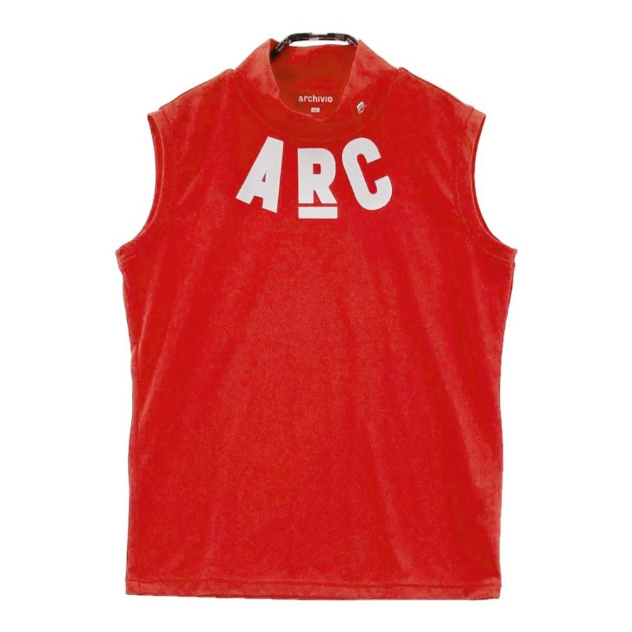 archivio アルチビオ ノースリーブ専用です archivio（アルチビオ） ノースリーブシャツ レッド系 38 ゴルフウェア