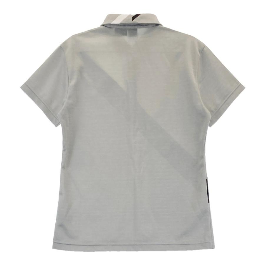 DESCENTE GOLF デサントゴルフ ハーフジップ 半袖ポロシャツ