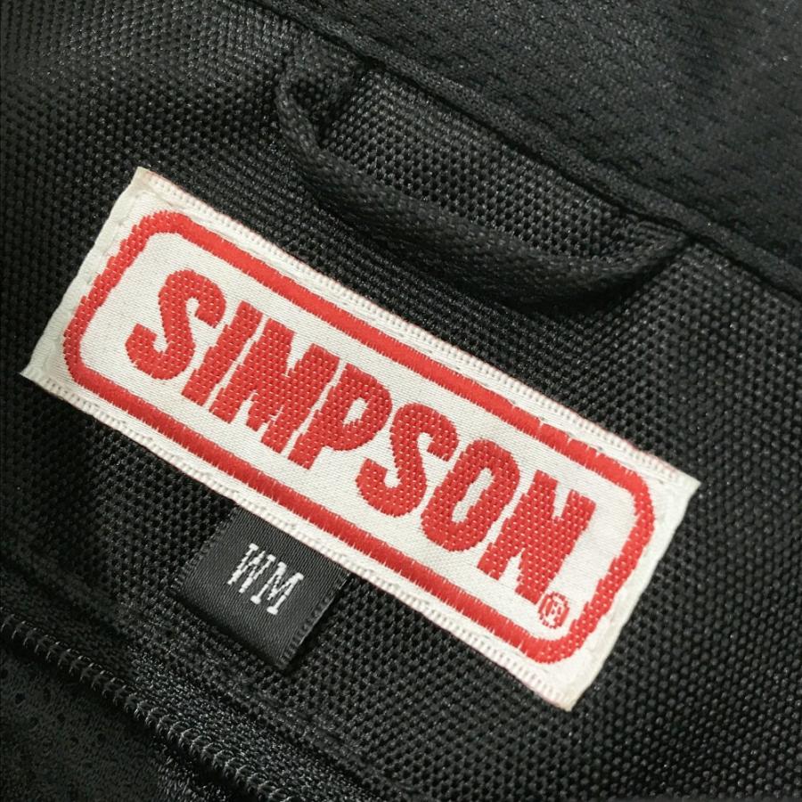 SIMPSON（シンプソン） SJ-8115L メッシュジャケット ブラック系 WM