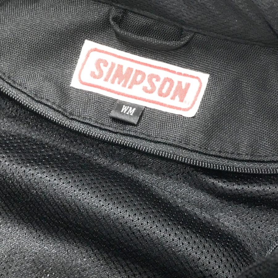 SIMPSON（シンプソン） SJ-8115L メッシュジャケット ブラック系 WM