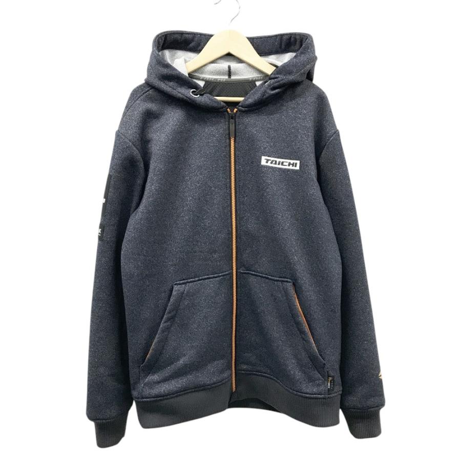 RS TAICHI コーデュラフーディ ネイビー Lサイズ バイクジャケット