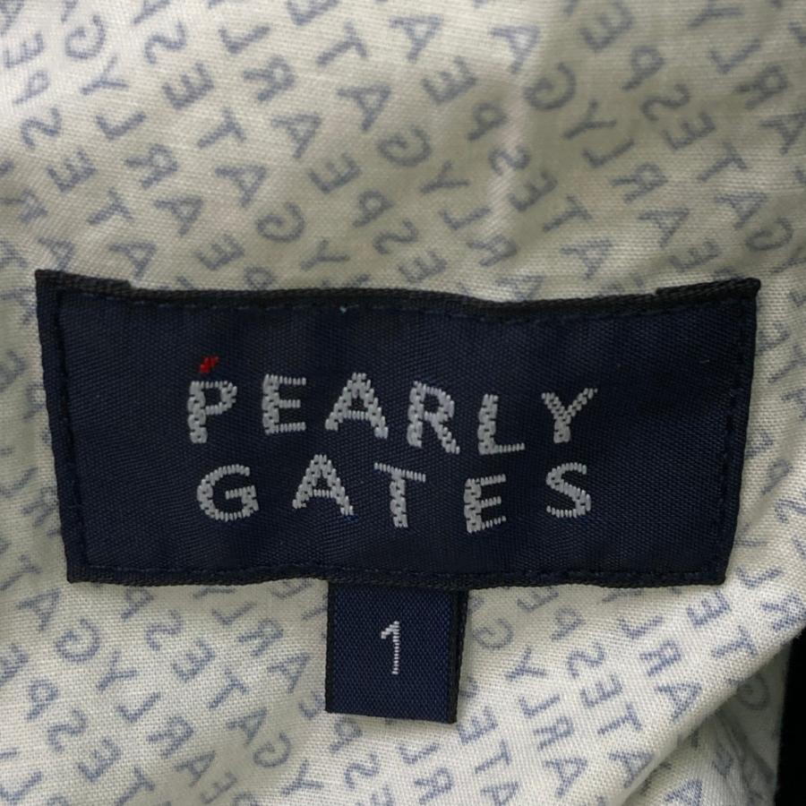 サイズ：1 PEARLY GATES パーリーゲイツ ;2022年 プリーツスカート ロゴ総柄 ネイビー系 [240101428132] ゴルフウェア レディース ストスト PEARLY GATES（パーリーゲイツ） ;2022年 プリーツスカート ロゴ総柄