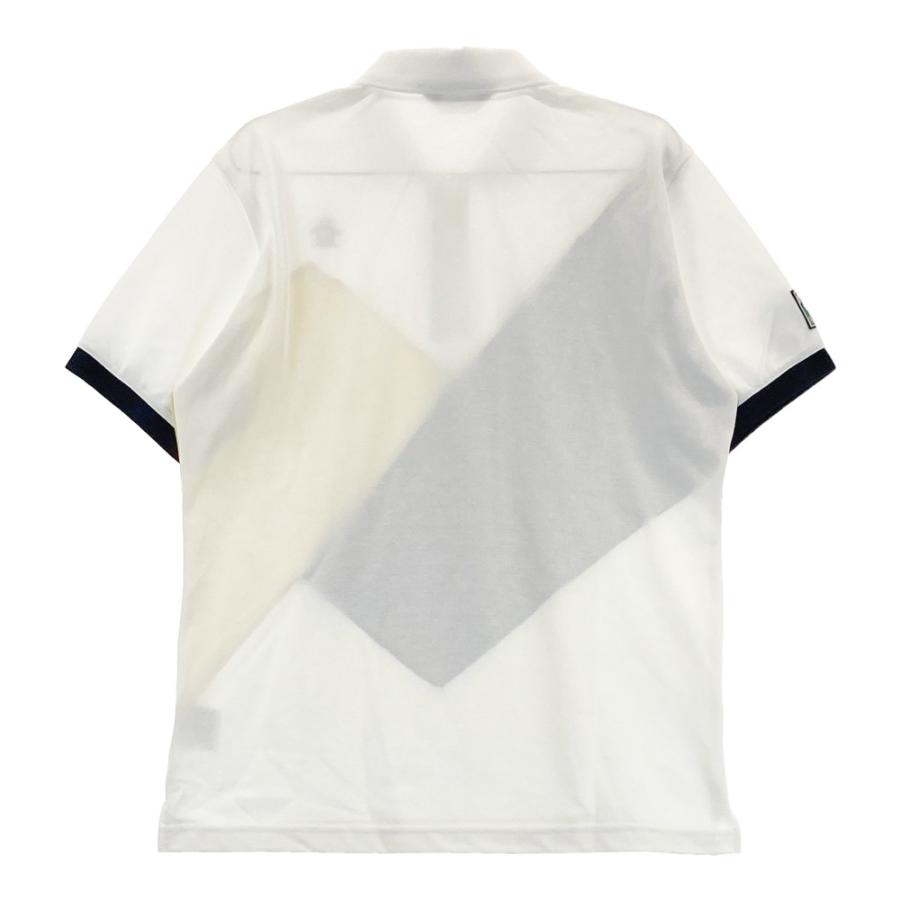 【未使用】マンシングウェア　ゴルフ　 L ポロシャツ ホワイト MUNSING WEAR マンシングウェア 半袖ポロシャツ ホワイト系 L ゴルフ