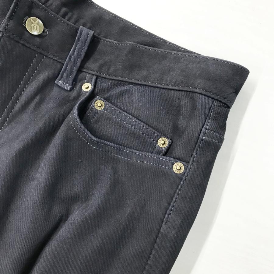 KUSHITANI クシタニ エクスプローラー レザーパンツ ネイビー系 33 