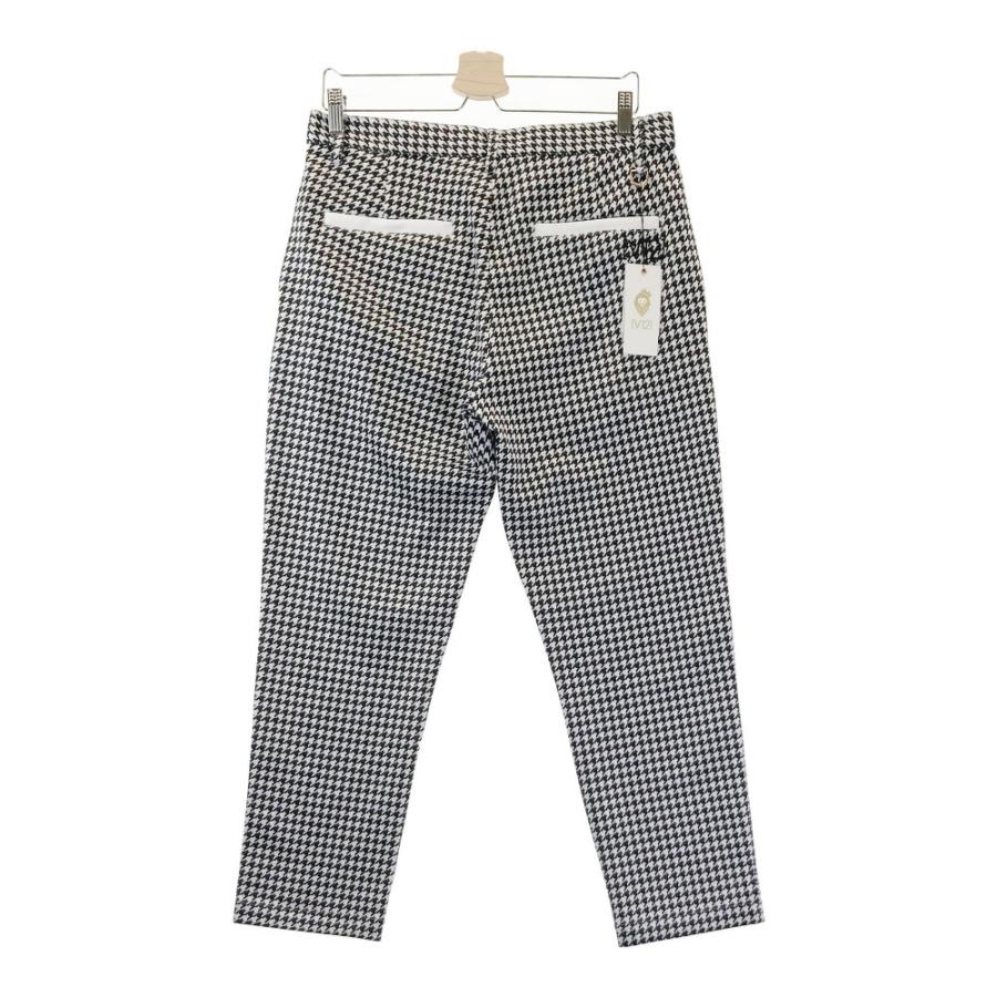 サイズ：L V12 ヴィトゥエルヴ  ストレッチ パンツ 千鳥柄 ホワイト系 [240101428411] ゴルフウェア メンズ ストスト 新品】V12 ヴィトゥエルヴ ストレッチ パンツ 千鳥柄 ホワイト系