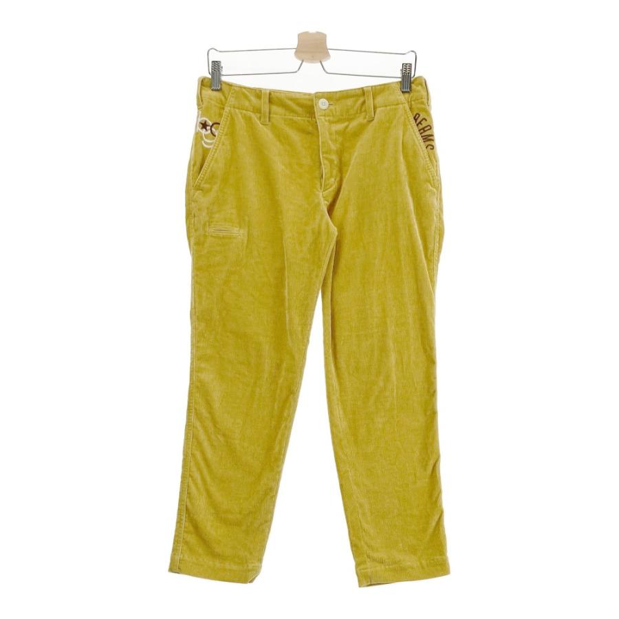 BEAMS GOLF ビームスゴルフ コーデュロイ ストレッチパンツ イエロー系