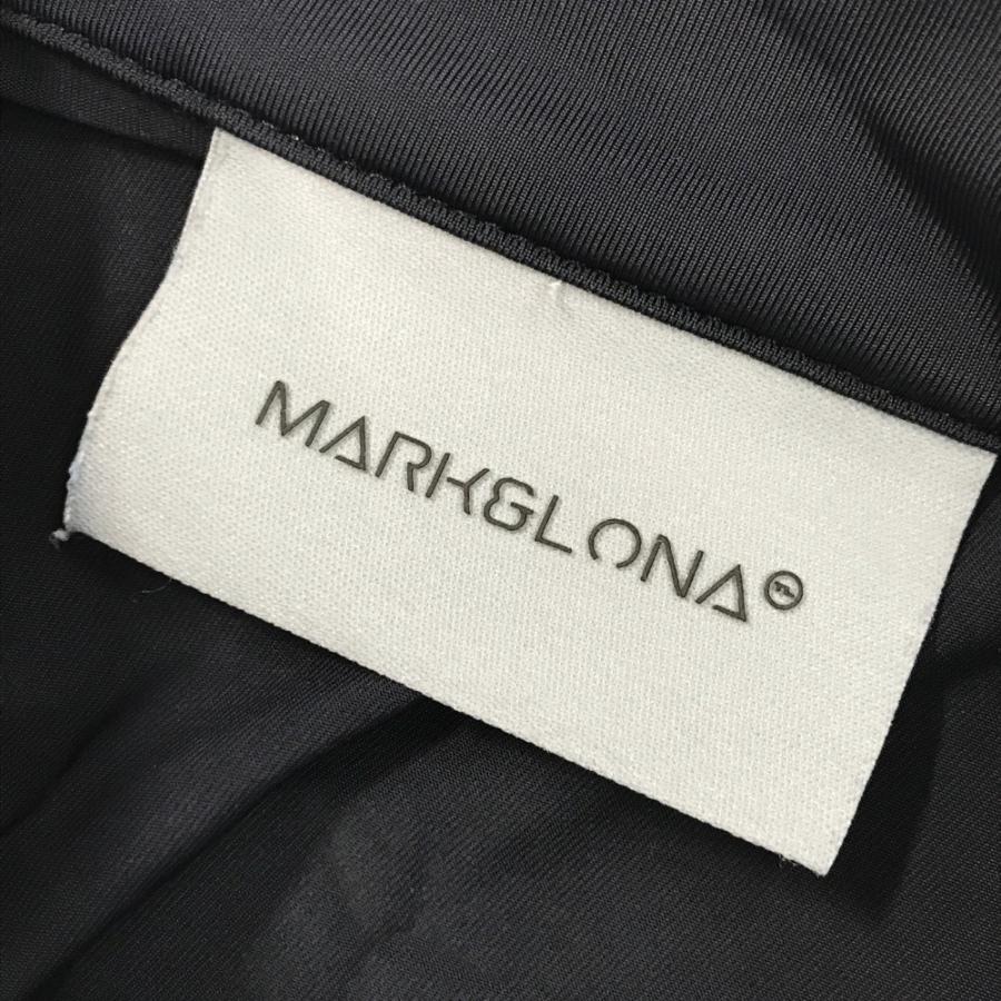 MARK&LONA マークアンドロナ 2023年 長袖ハーフジップTシャツ ブラック