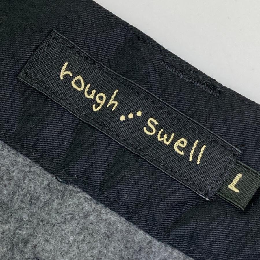 ROUGH&SWELL ラフアンドスウェル 裏フリースパンツ ブラック系 L
