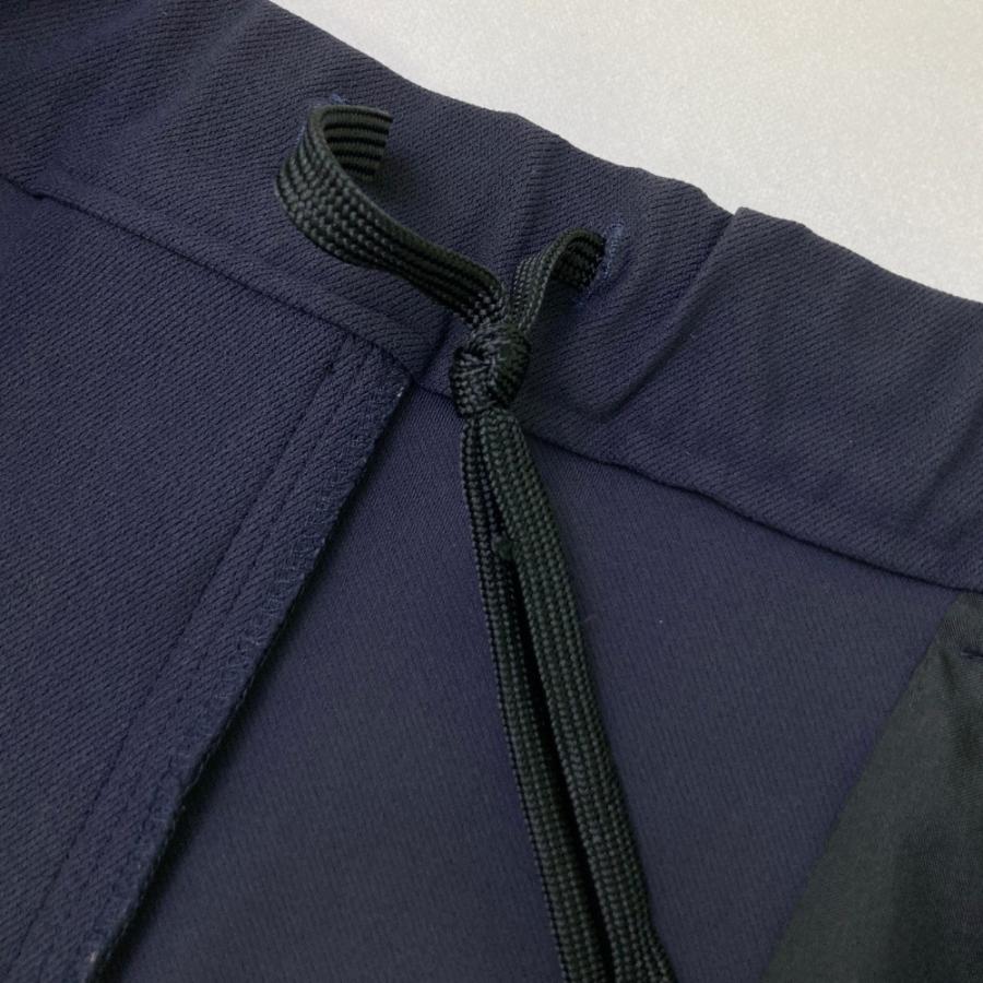 DECEMBER MAY ネイビー XL パンツ DECEMBERMAY ディセンバーメイ ストレッチ ナイロンパンツ ネイビー系