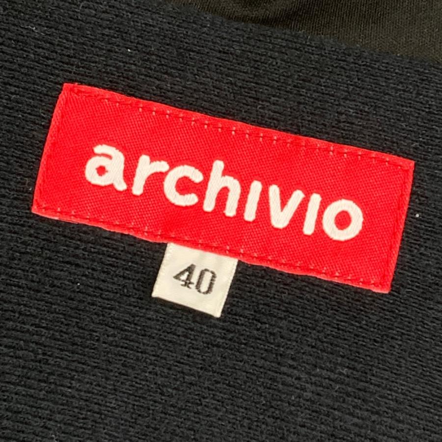 新品】ARCHIVIO アルチビオ 2023年 中綿ジャケット ブラック系 40