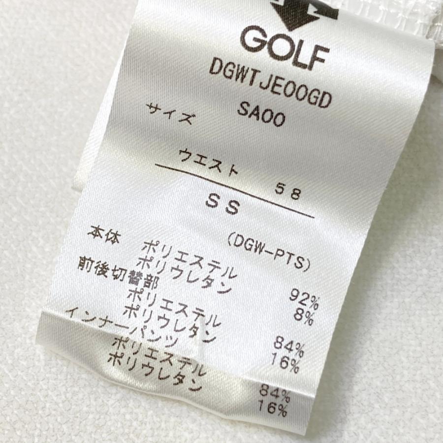 DESCENTE GOLF デサントゴルフ インナー付 ストレッチスカート ブルー