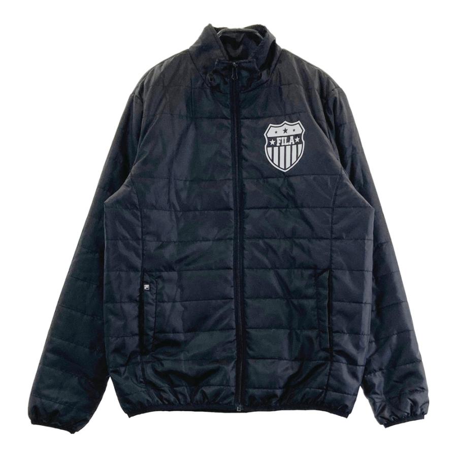 【新品未使用】FILA GOLF フィラゴルフ 中綿ブルゾン&パンツ Lサイズ FILA GOLF フィラゴルフ 中綿 ジャケット ブラック系 L ゴルフウェア
