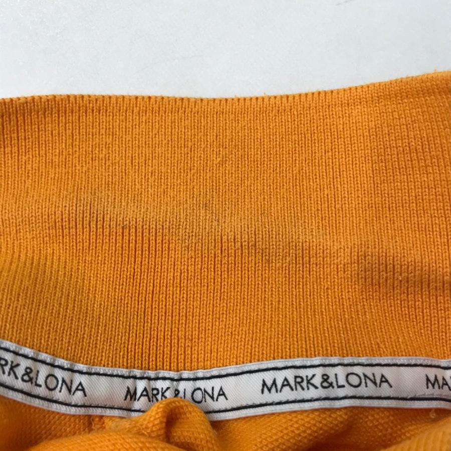 MARK&LONA（マークアンドロナ） 半袖ポロシャツ イエロー系 S ゴルフ