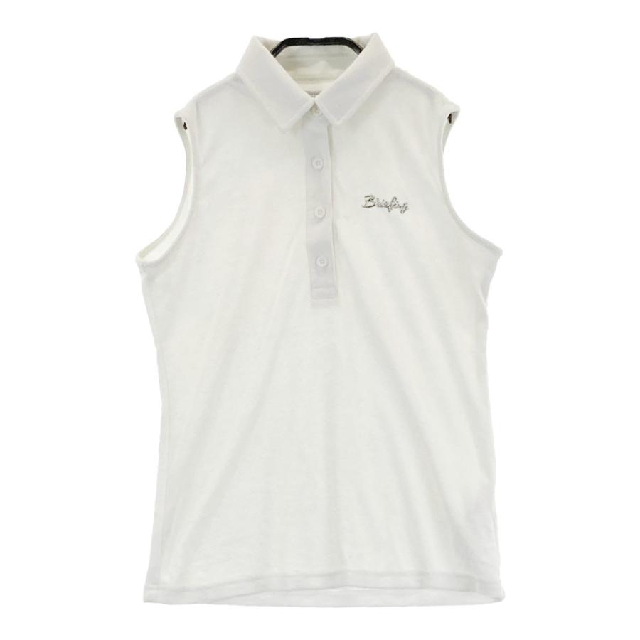 【美品】BRIEFING GOLF パイル地　ポロシャツ BRIEFING GOLF ブリーフィング 2023年モデル パイル地 ノースリ
