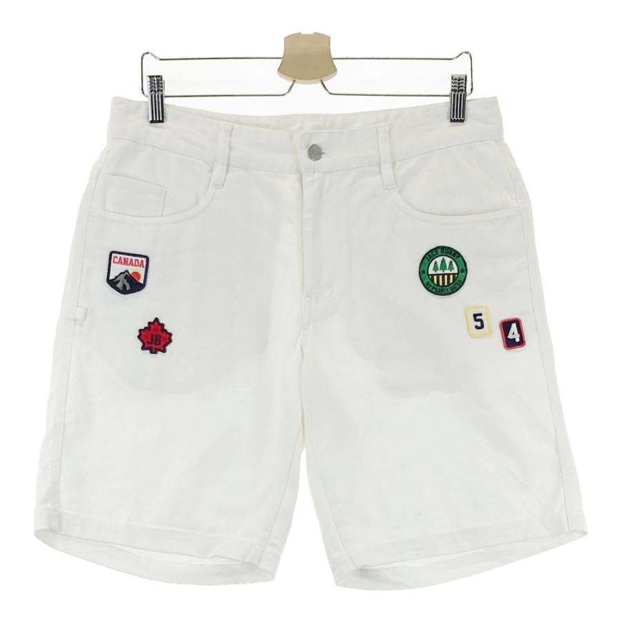 JACK BUNNY ジャックバニー ストレッチ ハーフパンツ ホワイト系 5