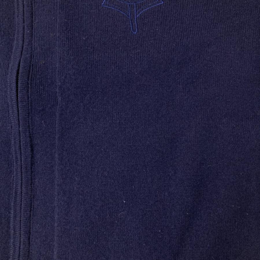 サイズ：L BEAMS GOLF ビームスゴルフ  裏地付 カシミヤ混 ニット ジップジャケッ  ネイビー系 [240101430977] ゴルフウェア メンズ ストスト BEAMS GOLF（ビームス ゴルフ）〈MEN〉PURPLE LABEL / エア