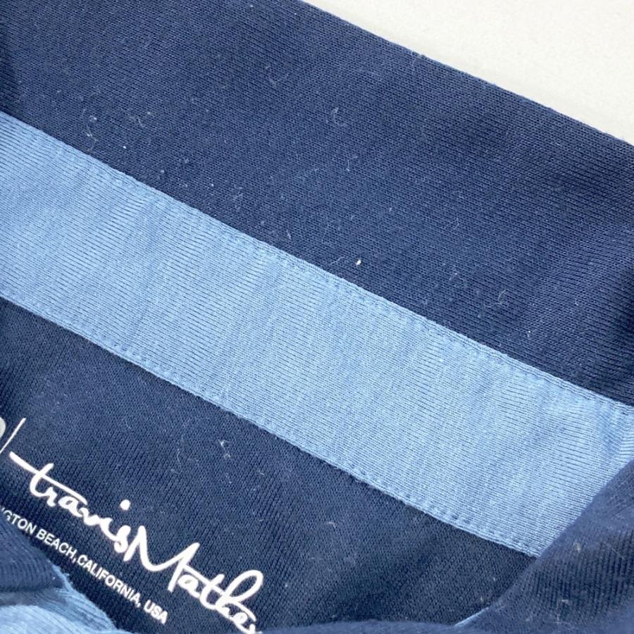 トラビスマシュー　新品ポロ　ネイビー TRAVIS MATHEW トラビスマシュー 半袖ポロシャツ ネイビー系 L