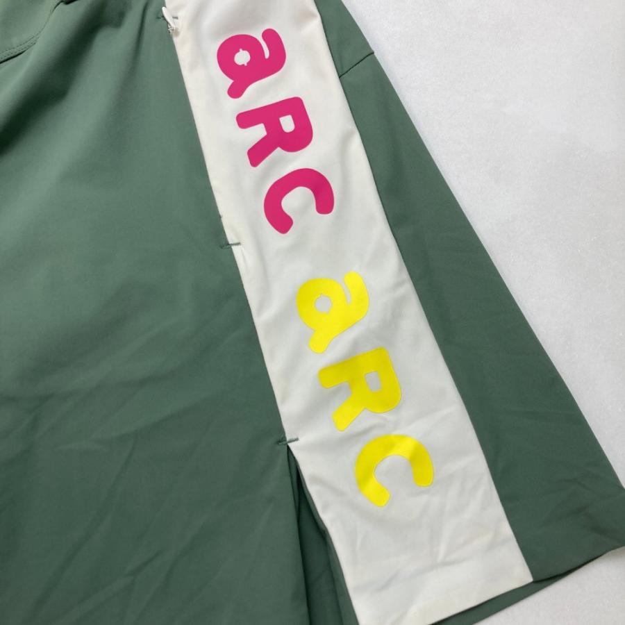 ARCHIVIO アルチビオ ストレッチスカート プリント カーキ系 38 ゴルフ