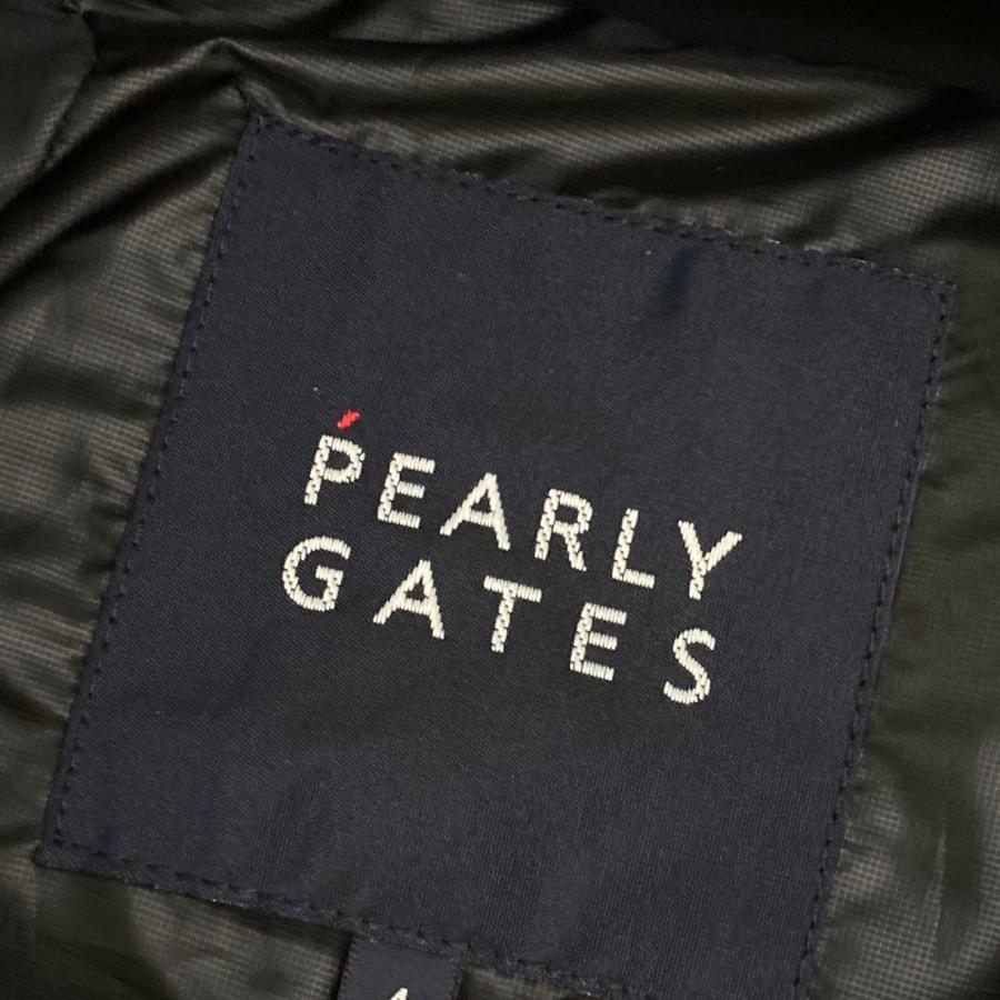 PEARLY GATES パーリーゲイツ ジップベスト ネイビー系 4 ゴルフ