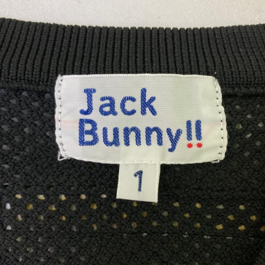 JACK BUNNY ジャックバニー ニットベスト イエロー系 1 ゴルフウェア
