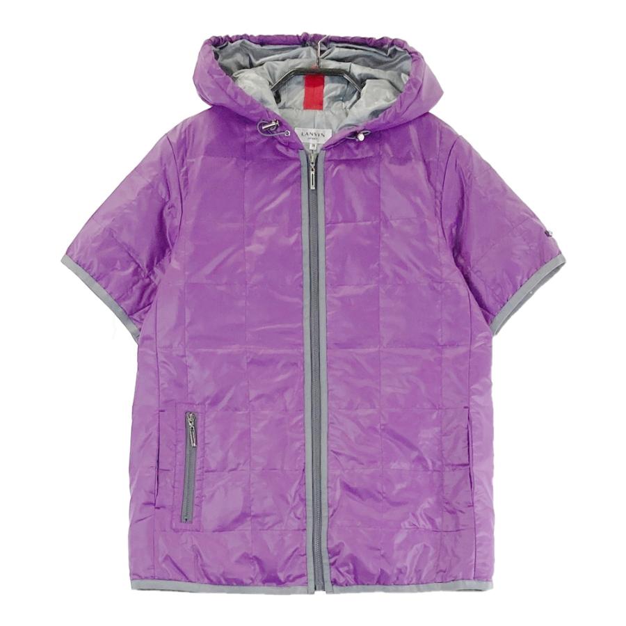 LANVIN SPORT ランバン スポール 半袖 ダウンジャケット パープル系 38