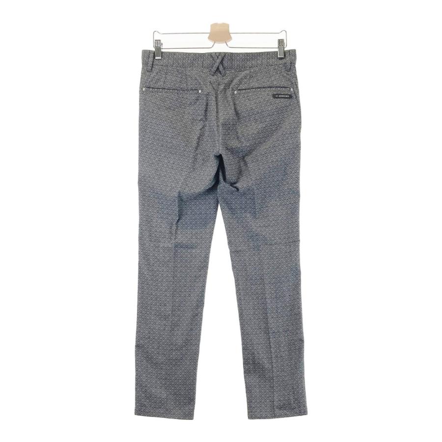 サイズ：M ST ANDREWS セントアンドリュース  ストレッチロングパンツ 総柄 グレー系 [240101432150] ゴルフウェア メンズ ストスト St ANDREWS セントアンドリュース ストレッチロングパンツ 総柄 グレー