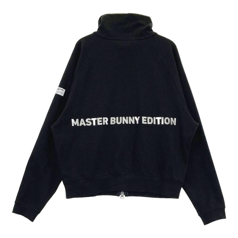 サイズ：0 MASTER BUNNY EDITION マスターバニーエディション  スウエット ジップジャケット  ブラック系 [240101432304] ゴルフウェア レディース ストスト MASTER BUNNY EDITION（マスターバニーエディション） スウエット