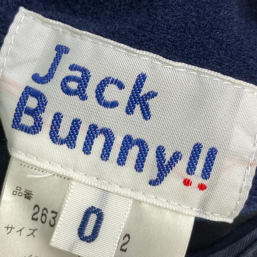 サイズ：0 JACK BUNNY ジャックバニー  リバーシブル ジップジャケット 総柄 ネイビー系 [240101432355] ゴルフウェア レディース ストスト JACK BUNNY ジャックバニー リバーシブル ジップジャケット 総柄