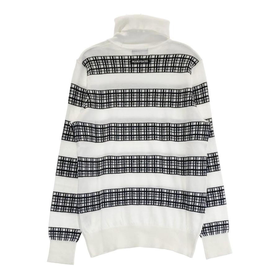 PEARLY GATES パーリーゲイツ タートルネック長袖ニット