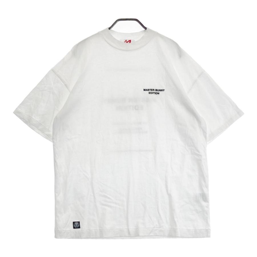 サイズ：5 MASTER BUNNY EDITION マスターバニーエディション 2024年モデル 半袖Tシャツ  ホワイト系 [240101432979] ゴルフウェア メンズ ストスト MASTER BUNNY EDITION（マスターバニーエディション） 2024年モデル