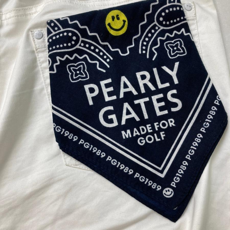 PEARLYGATES パーリーゲイツ　ストレッチパンツ バンダナ付き★7 PEARLY GATES（パーリーゲイツ） ストレッチパンツ バンダナ付