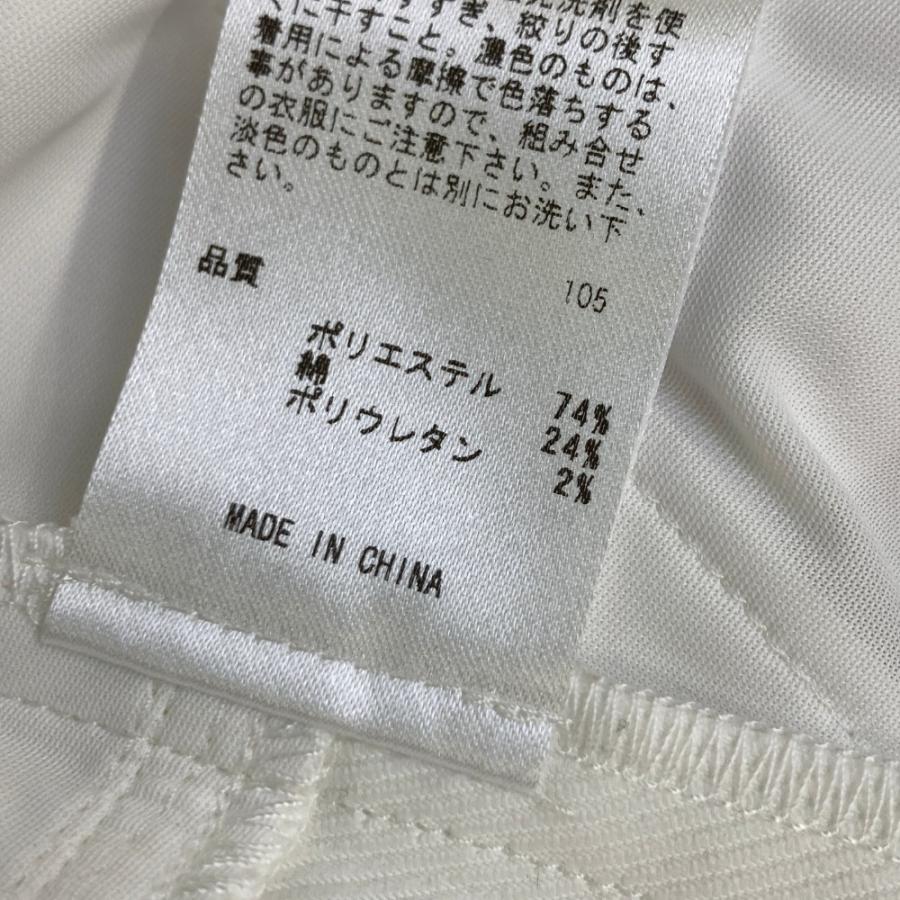 新品】23区GOLF ニジュウサンクゴルフ ストレッチパンツ ホワイト系 90