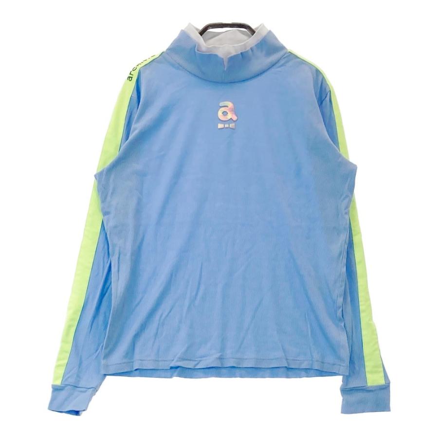 ARCHIVIO アルチビオ 長袖ハイネックTシャツ ブルー系 36 ゴルフウェア