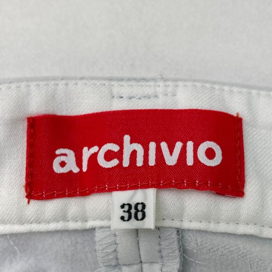 ARCHIVIO アルチビオ パンツ グレー系 38 ゴルフウェア レディース