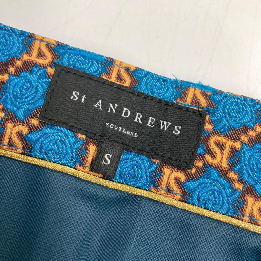 サイズ：0 ST ANDREWS セントアンドリュース  スカート 総柄 ブルー系 [240101433549] ゴルフウェア レディース ストスト St ANDREWS セントアンドリュース スカート 総柄 ブルー系 0 ゴルフ