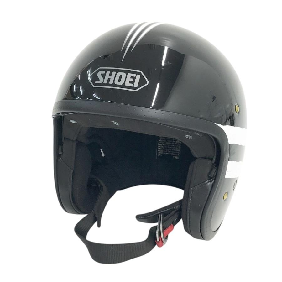 SHOEI J-O ブラック ジェットヘルメット ブラック Lサイズ 59cm SHOEI J-O ブラック ジェットヘルメット ブラック Lサイズ 59cm 【公式