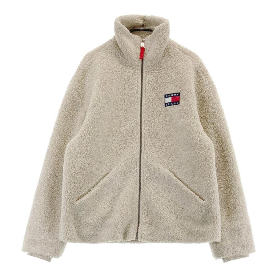 TOMMY トミー JEANS フリースボア ジャケット ベージュ系 XS メンズ