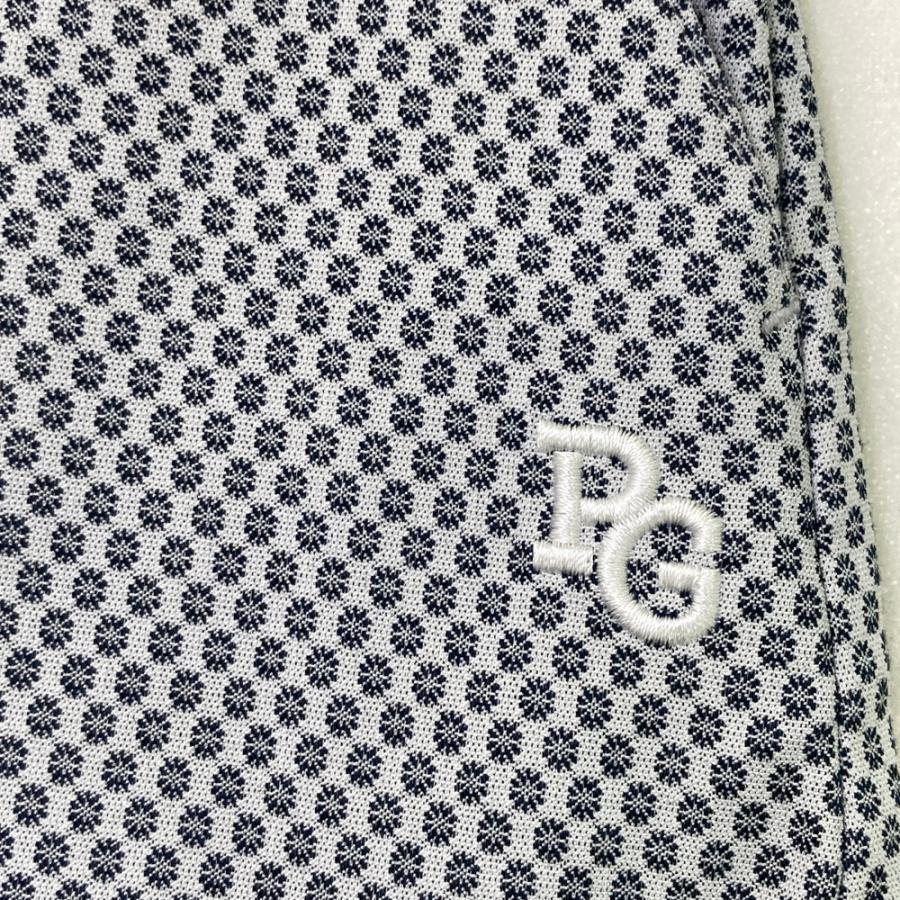 PEARLY GATES パーリーゲイツ  スカート 総柄 ネイビー系 2 ゴルフウェア レディースの画像