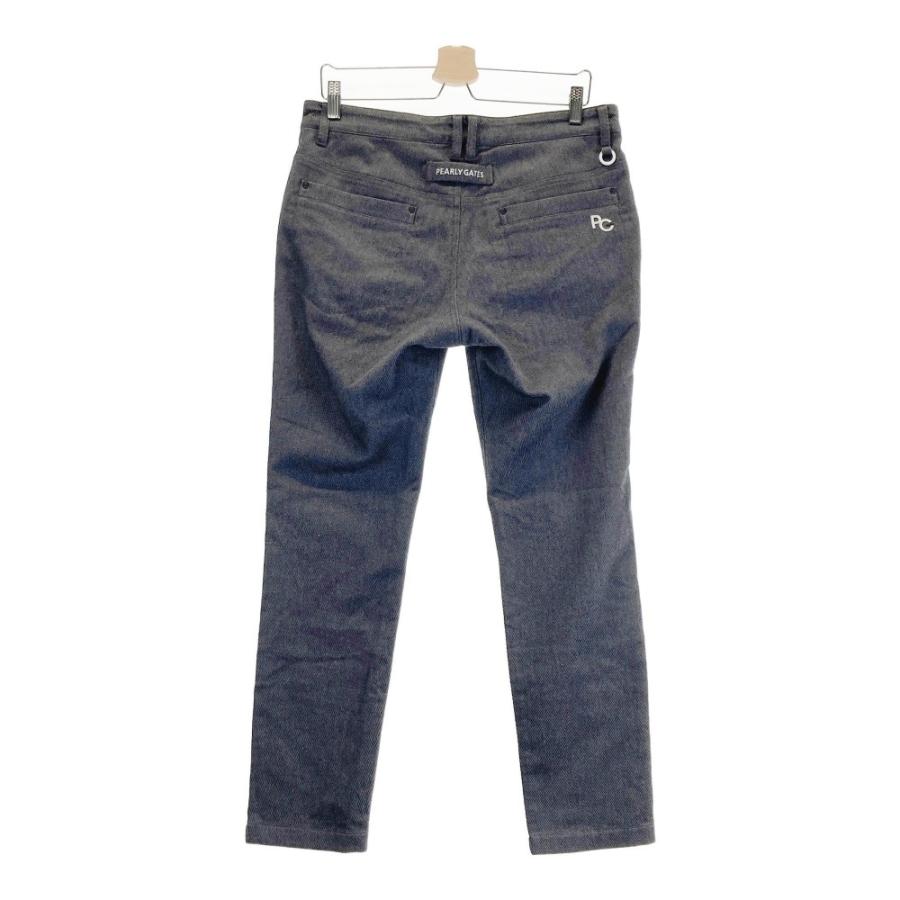 美品 パーリーゲイツ ストレッチパンツ サイズ0 グレー ブラックゴルフウェア PEARLY GATES パーリーゲイツ ストレッチパンツ グレー系 5