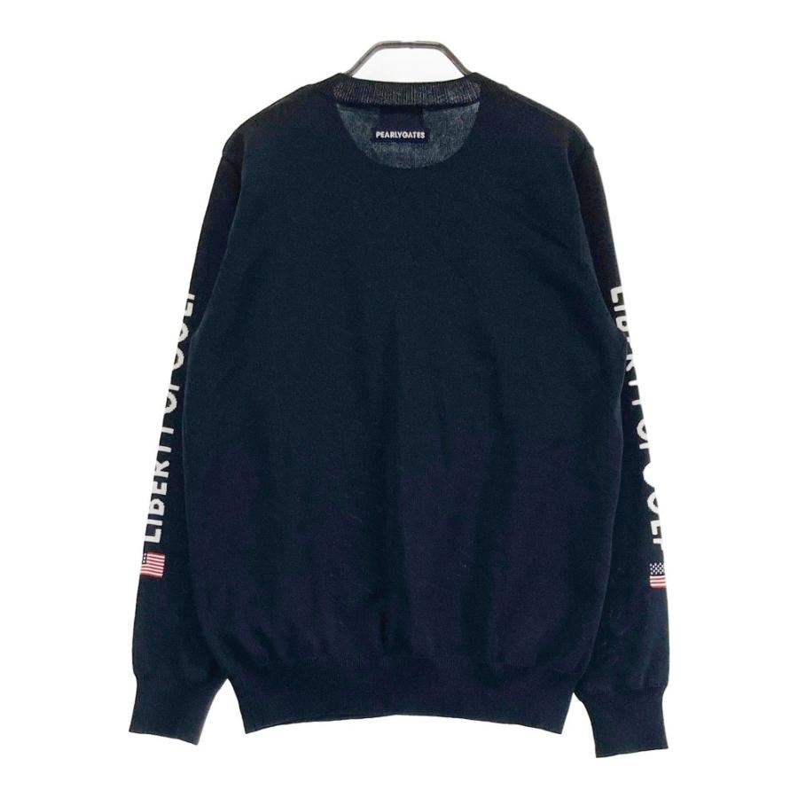 パーリーゲイツのニットです PEARLY GATES パーリーゲイツ ニットセーター ブラック系 5