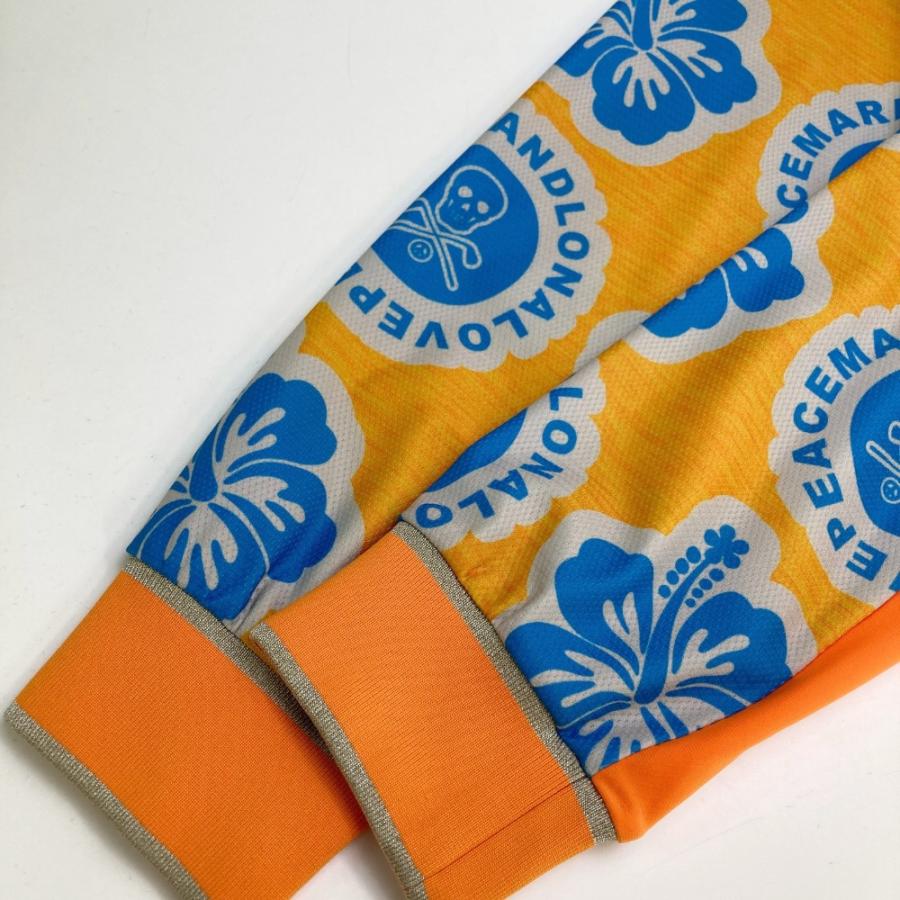 MARK&LONA マークアンドロナ Pela Air Jerseyセットアップ スカル 花