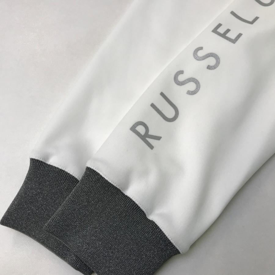 サイズ：5 RUSSELUNO ラッセルノ  スタッズ ジップジャケット カモフラ柄 グレー系 [240101434339] ゴルフウェア メンズ ストスト サイズ：5 RUSSELUNO ラッセルノ スタッズ ジップジャケット