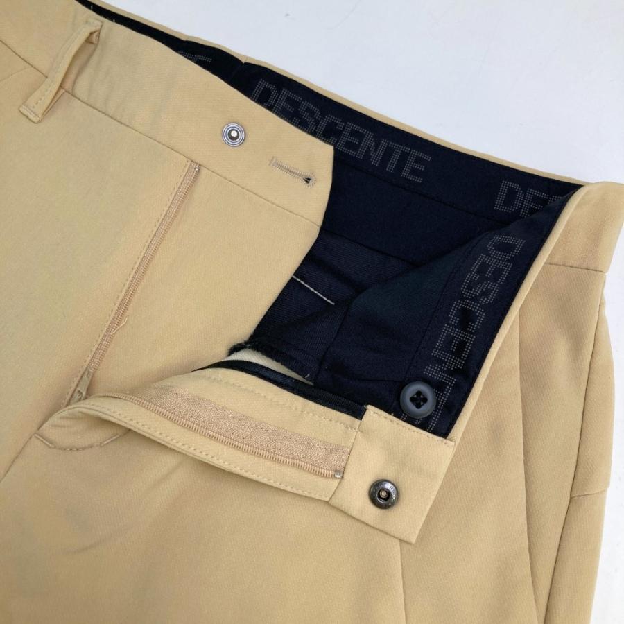 【美品】デサントゴルフ パンツ メンズウェア XL 裏起毛 ストレッチ ベージュ DESCENTE GOLF デサントゴルフ 裏起毛 ストレッチ ロングパンツ