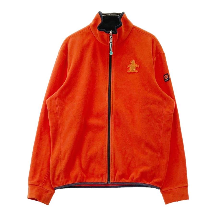 Munsingwear メンズゴルフジャケット長袖 MUNSING WEAR マンシングウェア 長袖 ジップジャケット オレンジ